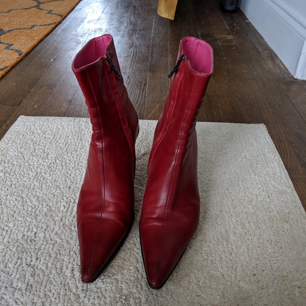 Leather Booties - Brand: Freelance